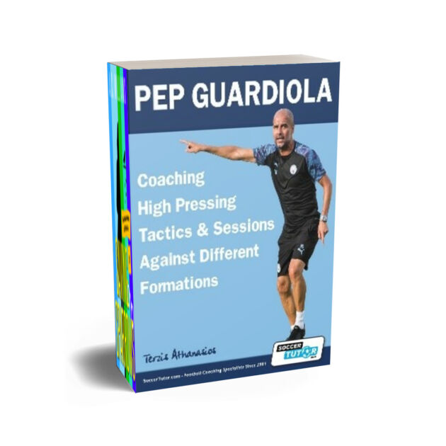 PEP GUARDIOLA - COACHING HIGH PRESSING TACTICS & SESSIONS AGAINST DIFFERENT FORMATIONS